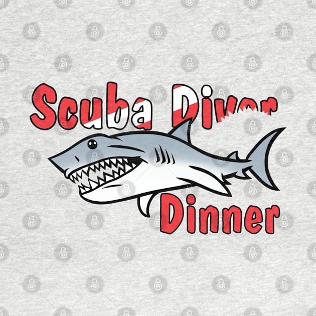 Scuba Diver - Dinner by Fun Graffix!